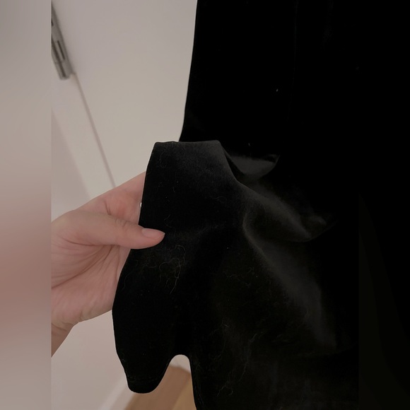 Forever 21 Velvet floral lace bodycon mini dress S - Picture 3 of 5